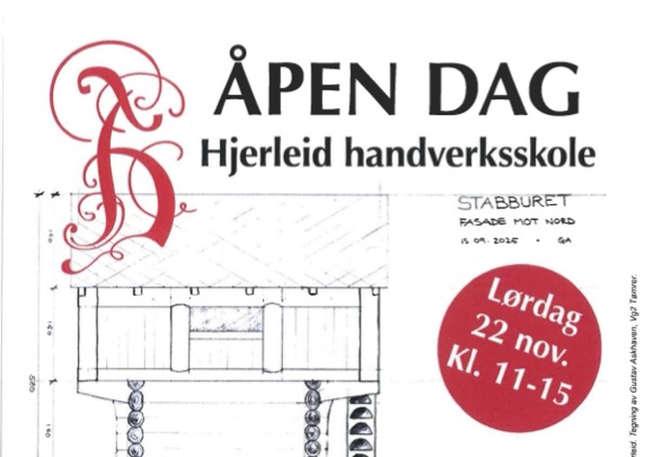 Hjerleid åpen dag 22. november